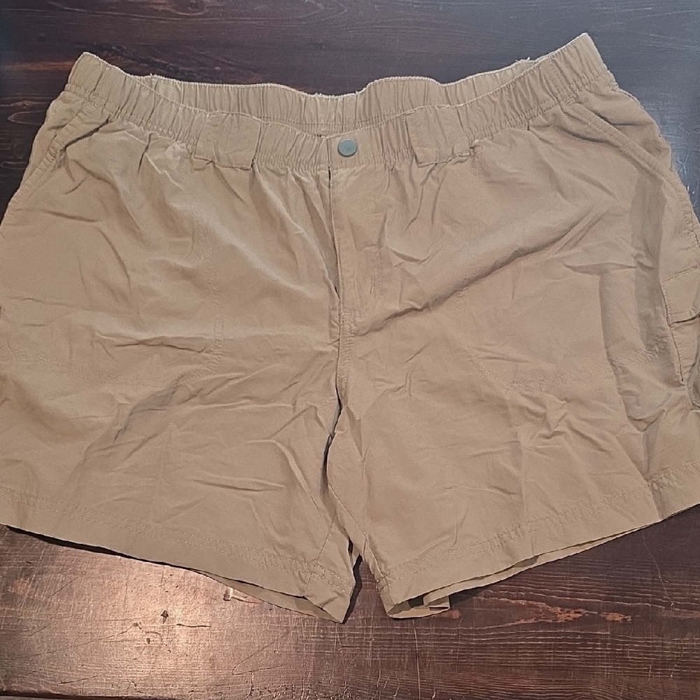 Columbia Men’s PFG Backcast III Water Shorts - Khaki Tan Size XL